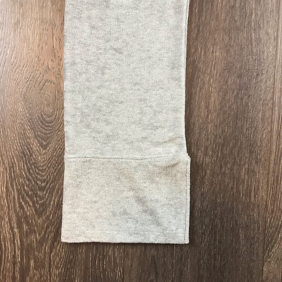 C&C California Women’s Retro Style Sheer Mesh Back Grey Sweatshirt Sz S UM4099C - Picture 10 of 13